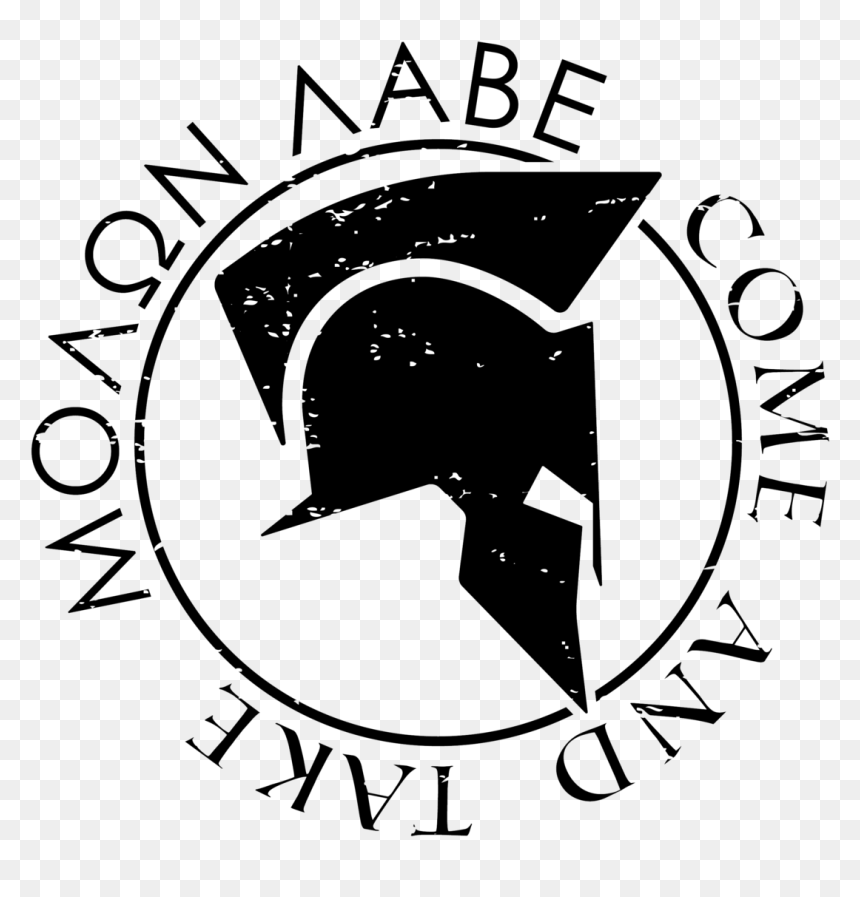 Transparent Molon Labe Png - Svg Molon Labe, Png Download - spartan png