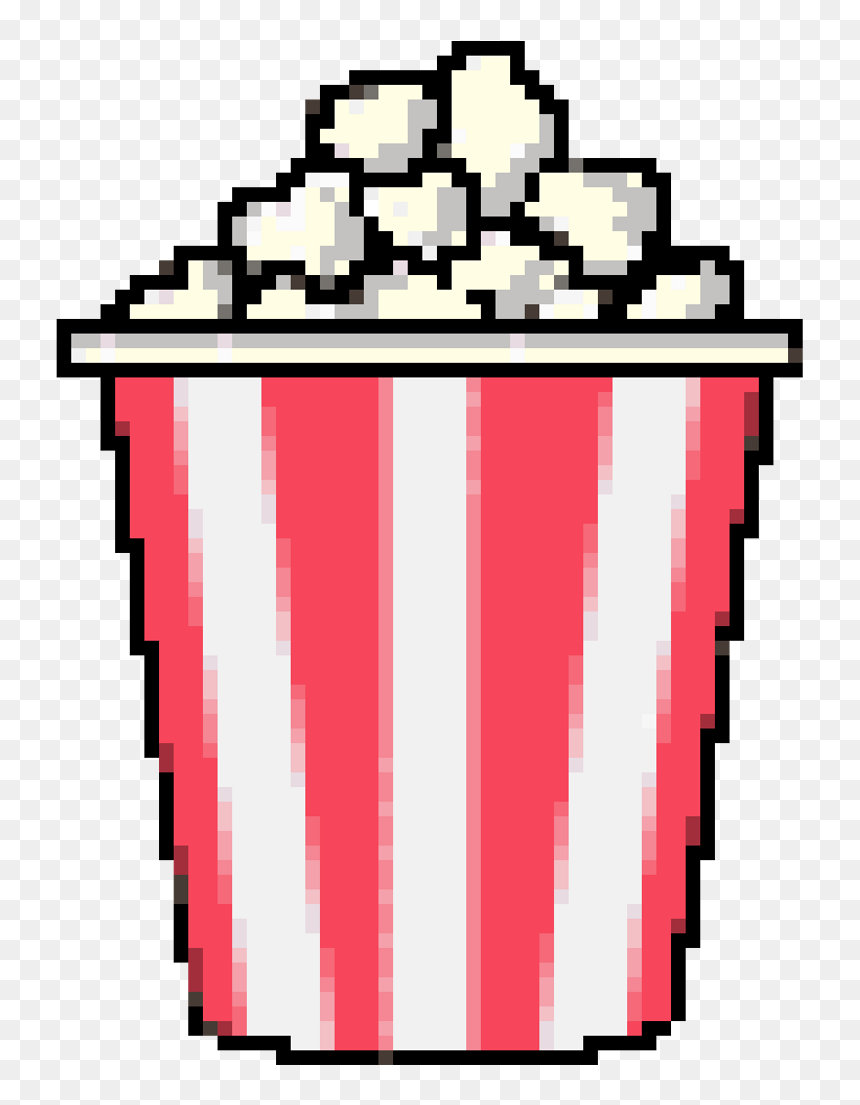 #cutie #pixel #pixels #popcorn #palomitas #cinema #kawaii - Palomitas Pixel Art, HD Png Download - kawaii pixel png