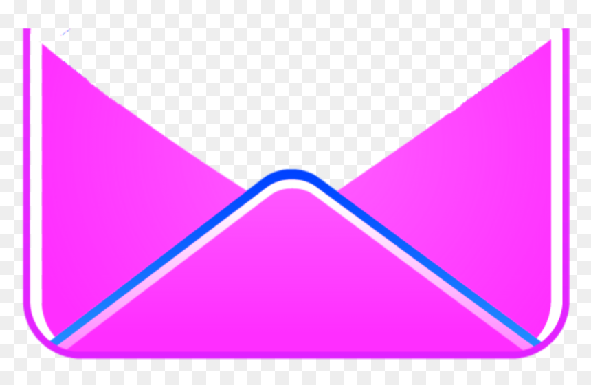 Sms Box Icon Png Free Transparent Download - Triangle, Png Download - box icon png