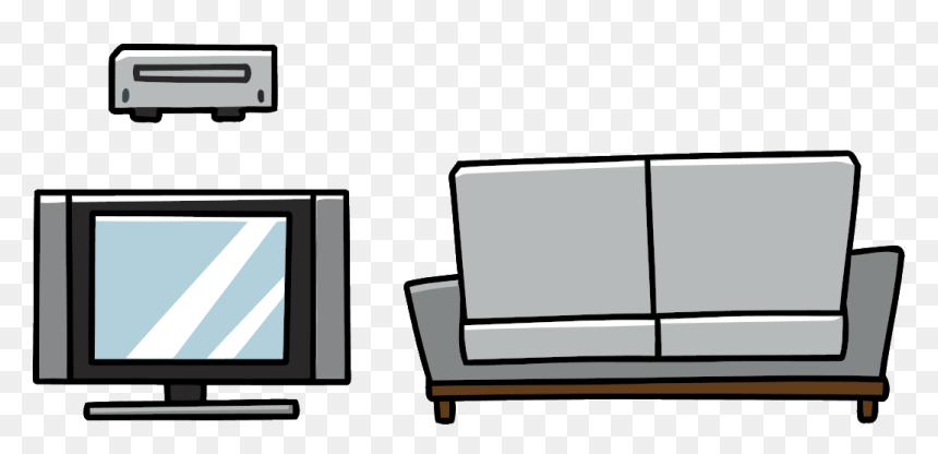 Thumb Image - Scribblenauts Room, HD Png Download - living room png