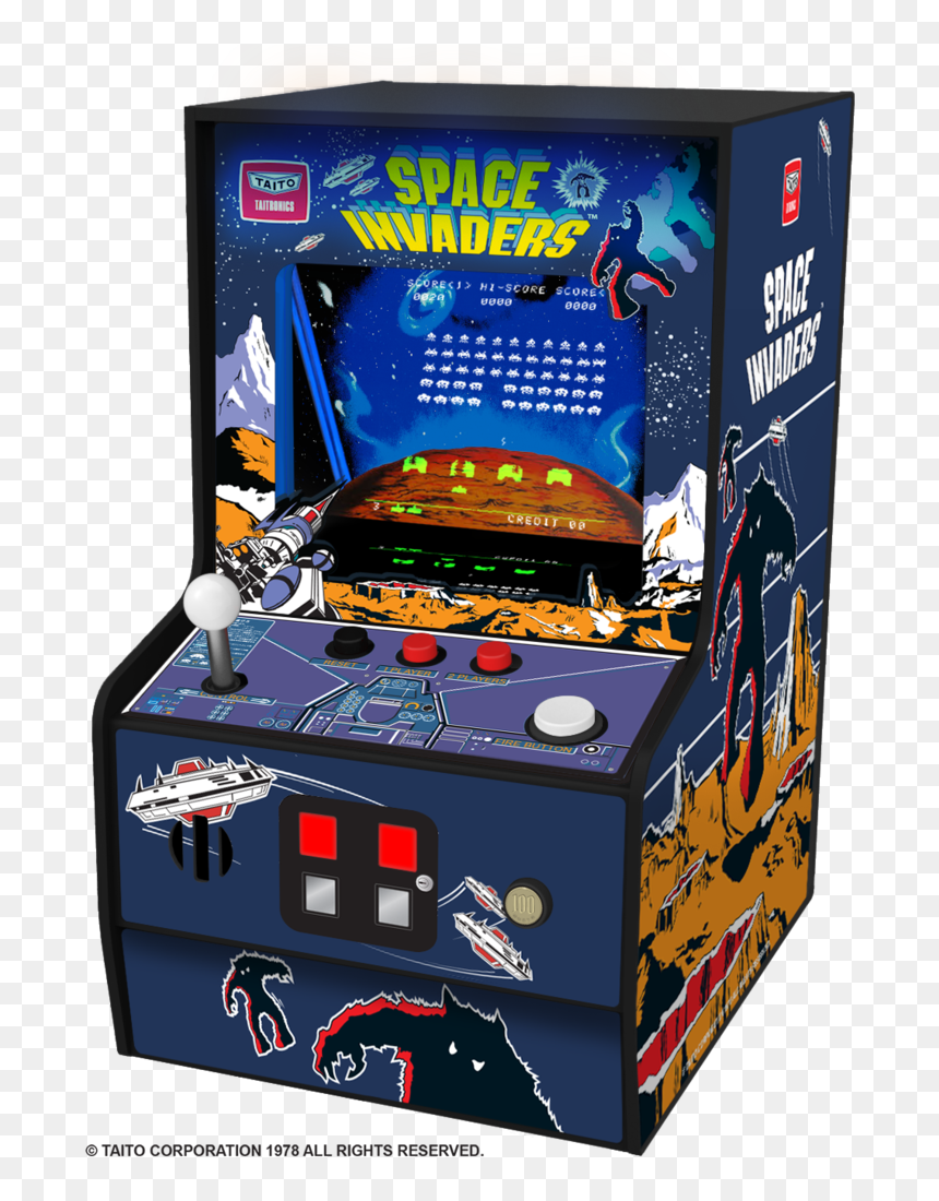 My Arcade Street Fighter, HD Png Download - space invaders png