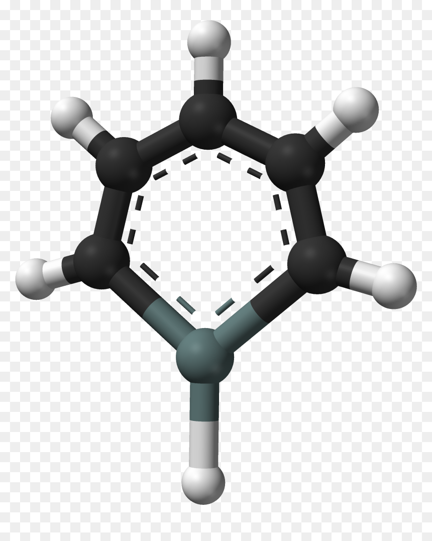 Stannabenzene Spartan Mp2 3d Balls - Annulene 3d Structure, HD Png Download - spartan png