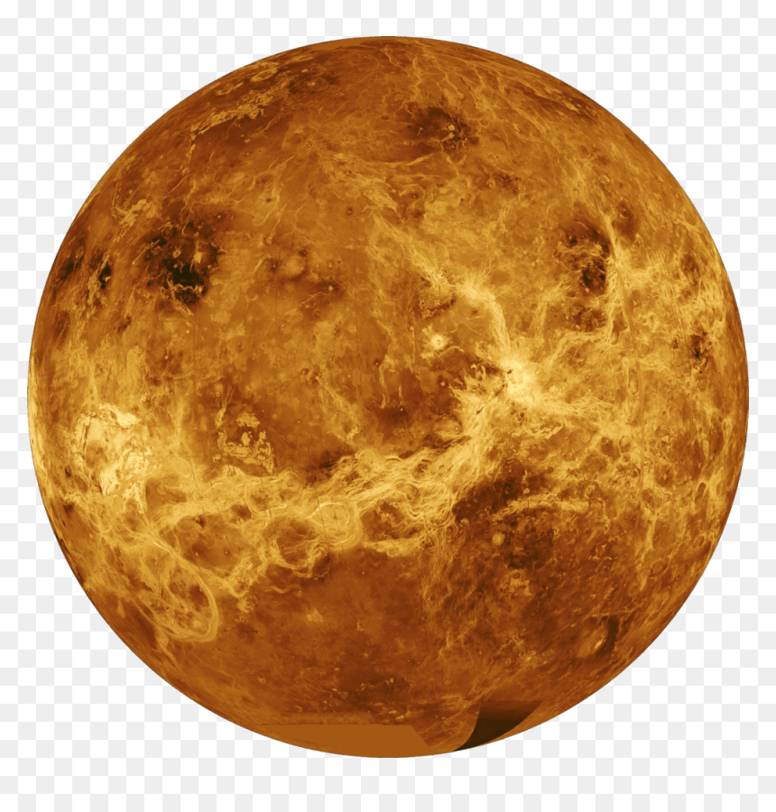 Venus Planet Png, Transparent Png - pluto planet png