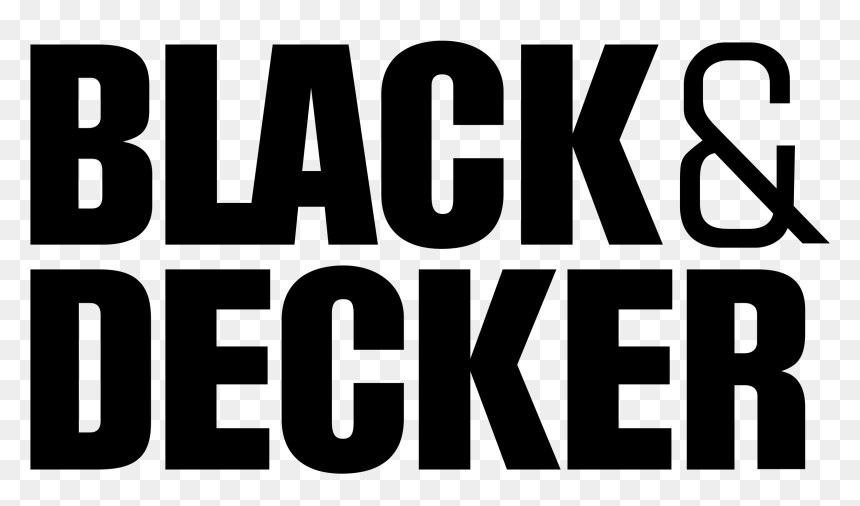 Black & Decker 896 Logo Png Transparent - Black And Decker, Png Download - black.png
