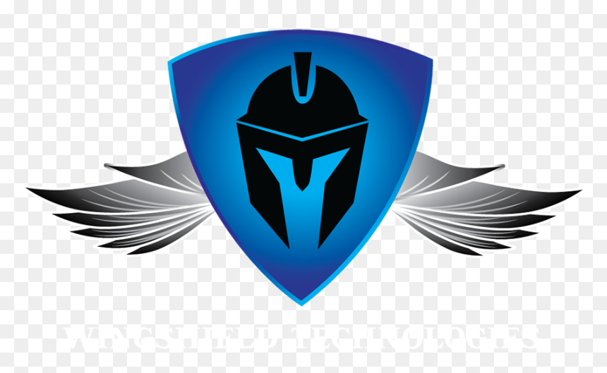 Wingshield Technologies Logo, Digital Marketing Agency - Emblem, HD Png Download - shield with wings png