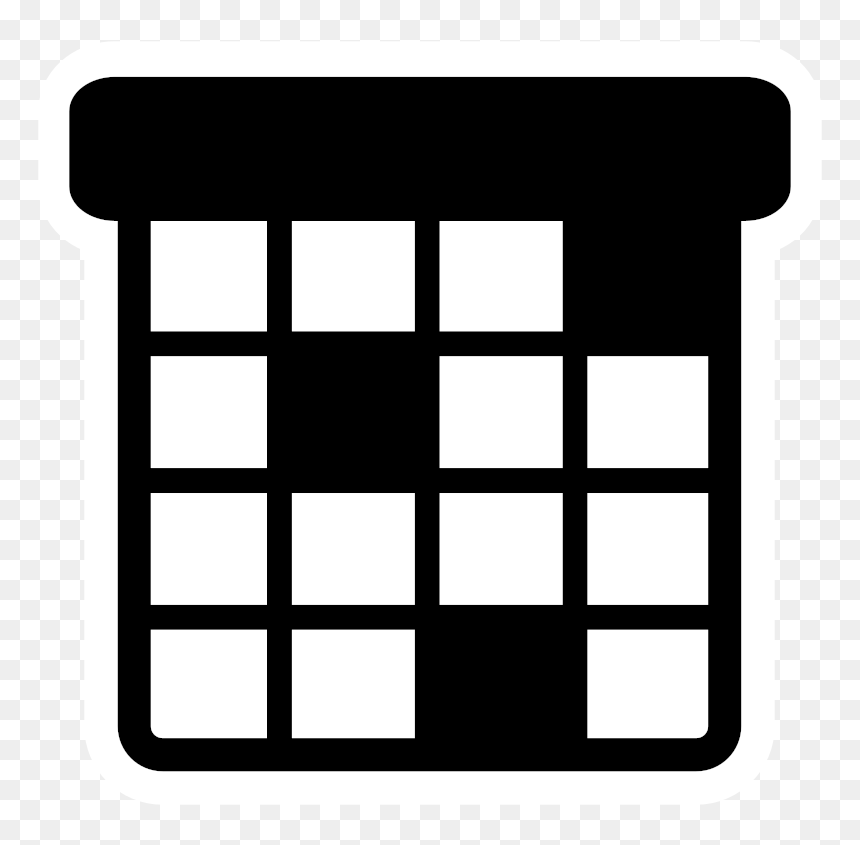 Mono Agenda - Clip Art, HD Png Download - agenda png