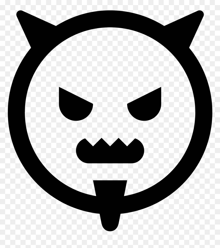 Icon, Hd Png Download, Transparent Png - evil face png
