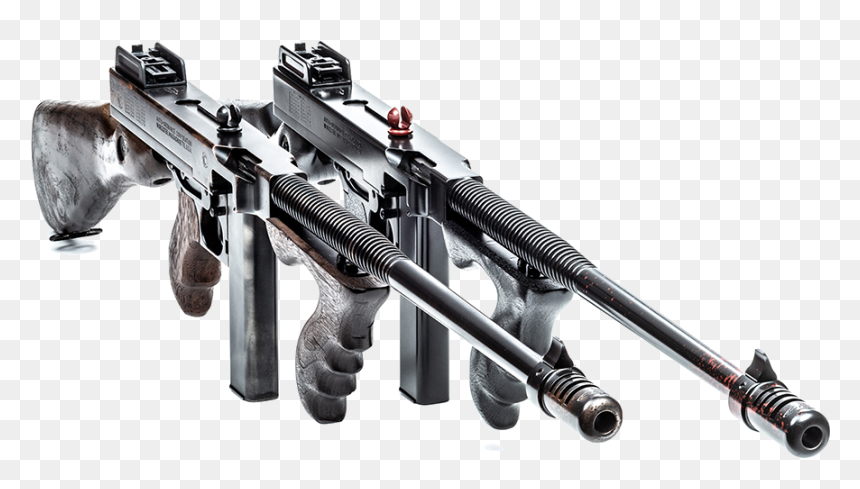 Tommy Gun - Assault Rifle, HD Png Download - tommy gun png