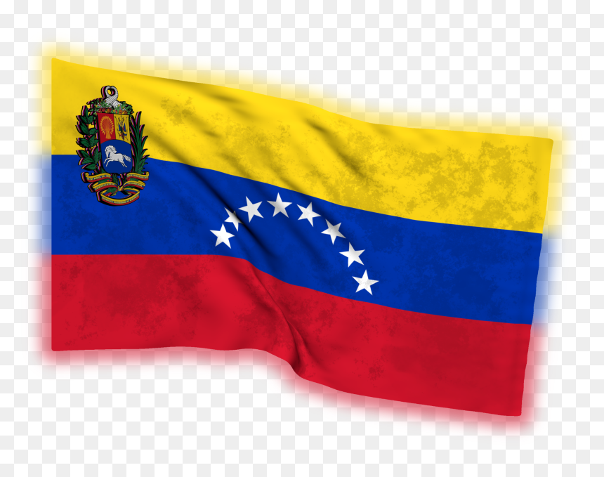 Bandera De Venezuela Ondeando Png - Icono Bandera De Venezuela Png Transparente, Png Download - bandera venezuela png
