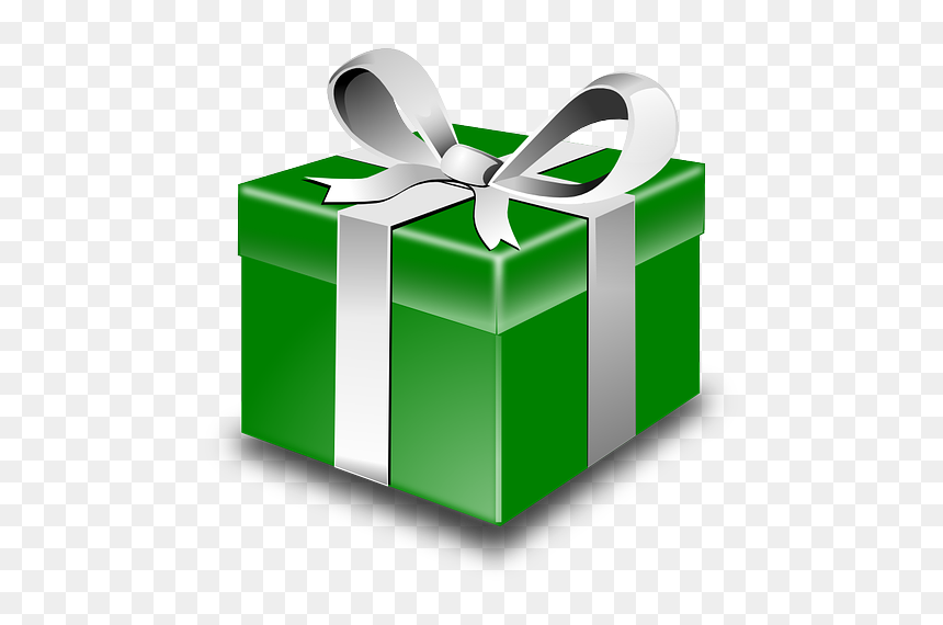 Birthday Gift Boxes Download, HD Png Download - green ribbon png