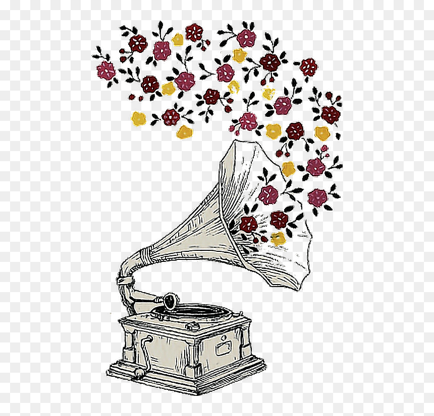 Transparent Clipart Musica - Music Drawing, HD Png Download - imagenes tumblr png