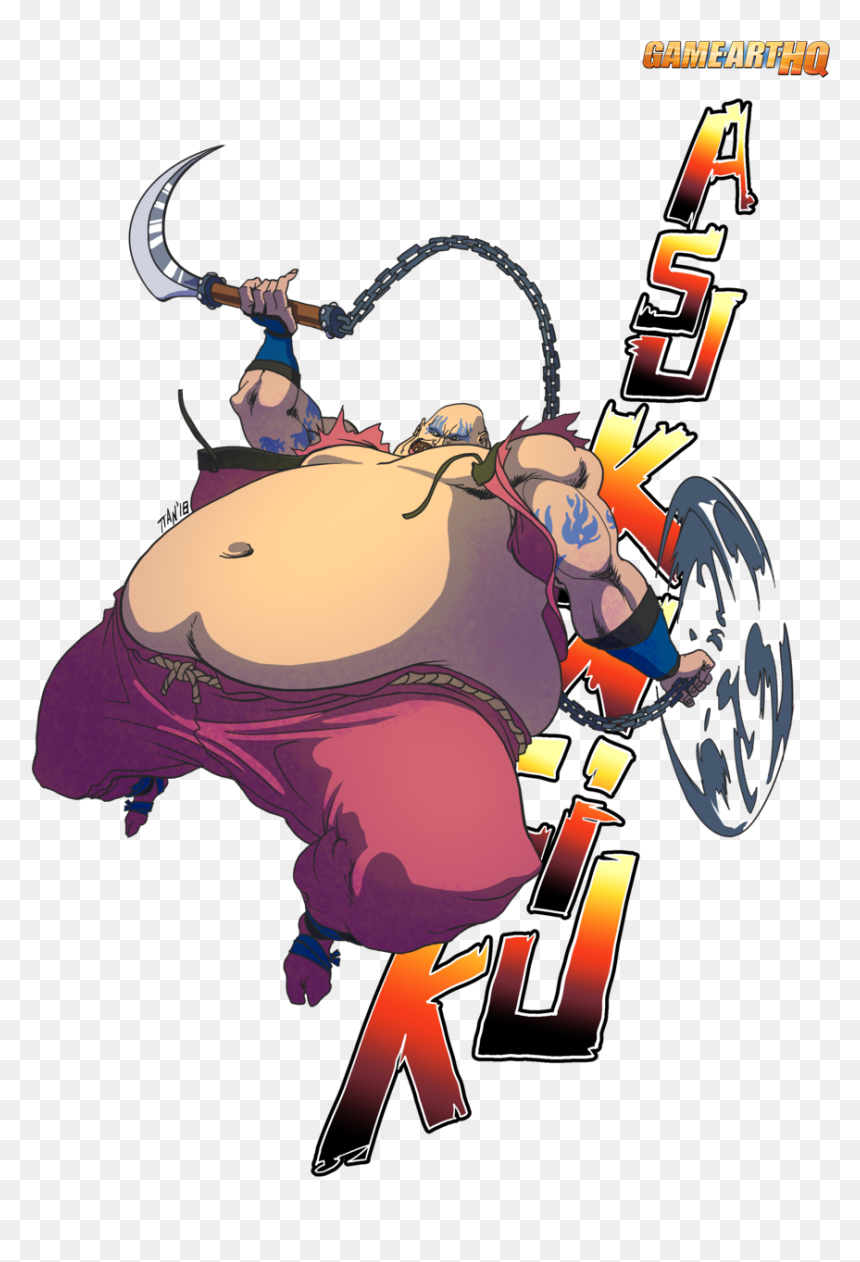 Samurai Vector Fighting - Earthquake Samurai Shodown, HD Png Download - fighting png