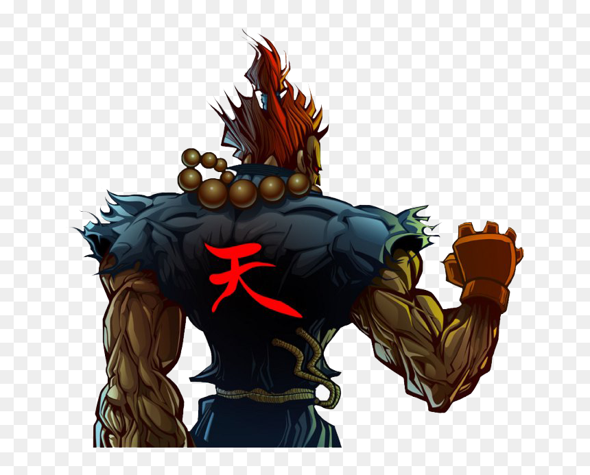 Akuma Street Fighter Png File, Transparent Png - fighter png
