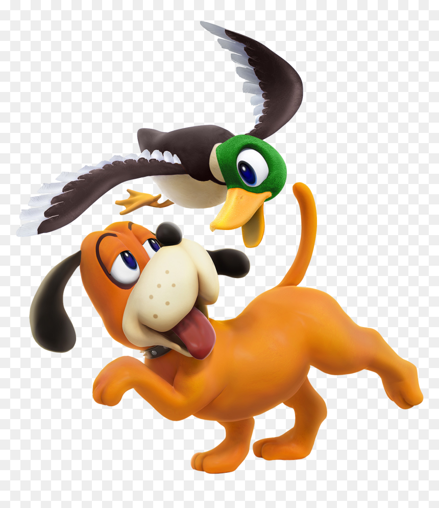 Crash/duck Hunt , Png Download - Duck Hunt Super Smash Bros Ultimate, Transparent Png - duck hunt png