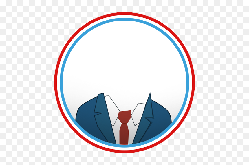 Image Front - Circle, HD Png Download - trumps hair png