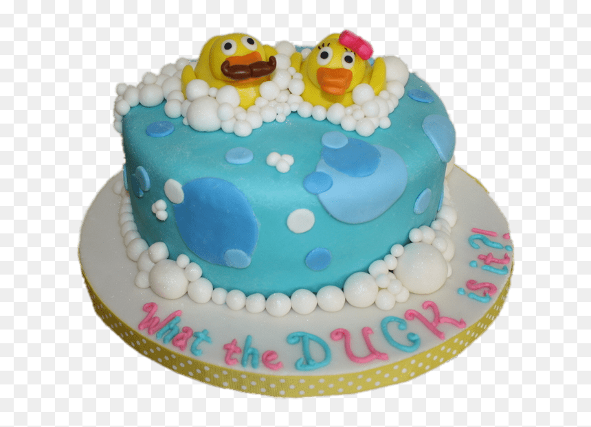 Gender Reveal Cake Ducks Clip Arts - Cake, HD Png Download - ducks png