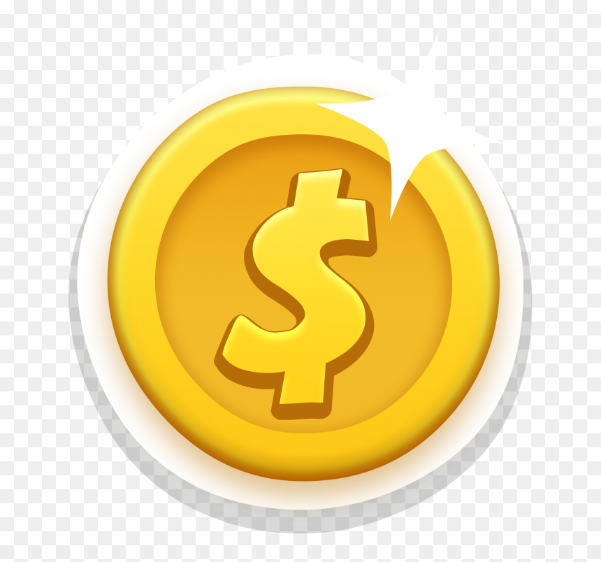 Dollor Coin Png Image Free Download Searchpng - Dollar, Transparent Png - coin icon png