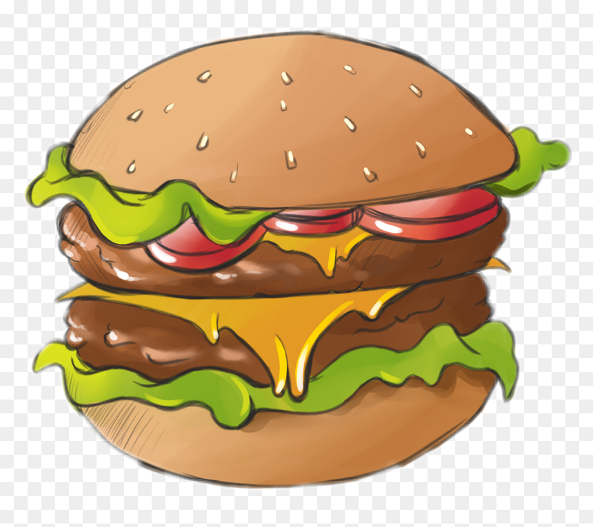 Fast Food Clipart - Food, HD Png Download - food clipart png