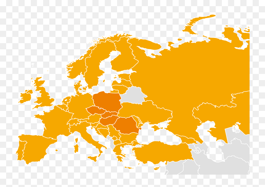 Federal Map Of Europe - Tradition Of Removing Shoes In Home, HD Png Download - europe png