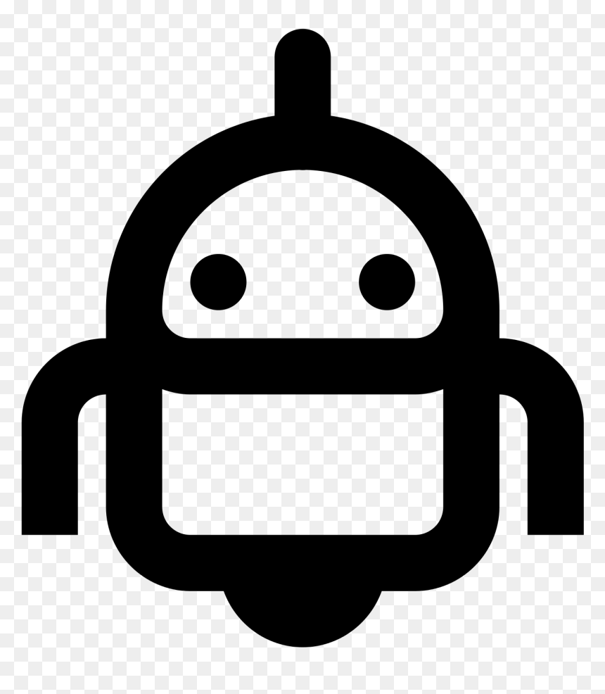 Transparent Imessage Icon Png - Robot Icon Png, Png Download - robot icon png