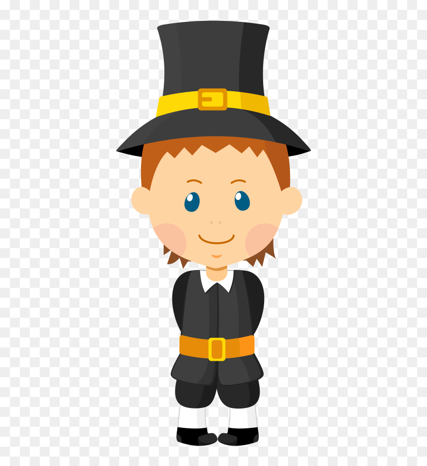 Clipart Pilgrim Boy, HD Png Download - corner spider web png