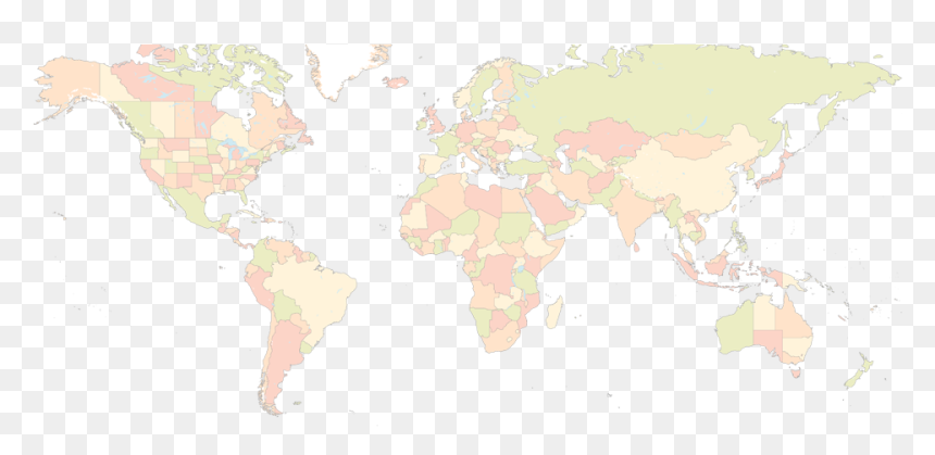 Free Download Of World Map Png Picture - World Map, Transparent Png - world png icon