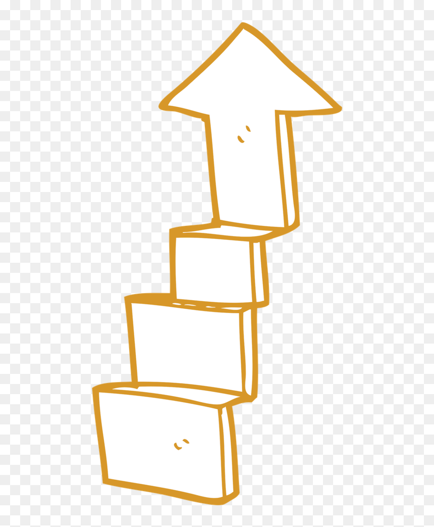 Roadmap To Freedom - Stepping Up Arrow, HD Png Download - freedom png
