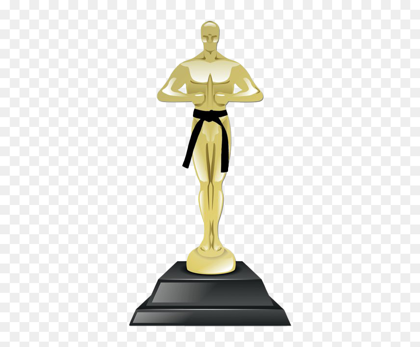 Academy Awards Trophy Transparent Background Png - Statue, Png Download - awards png