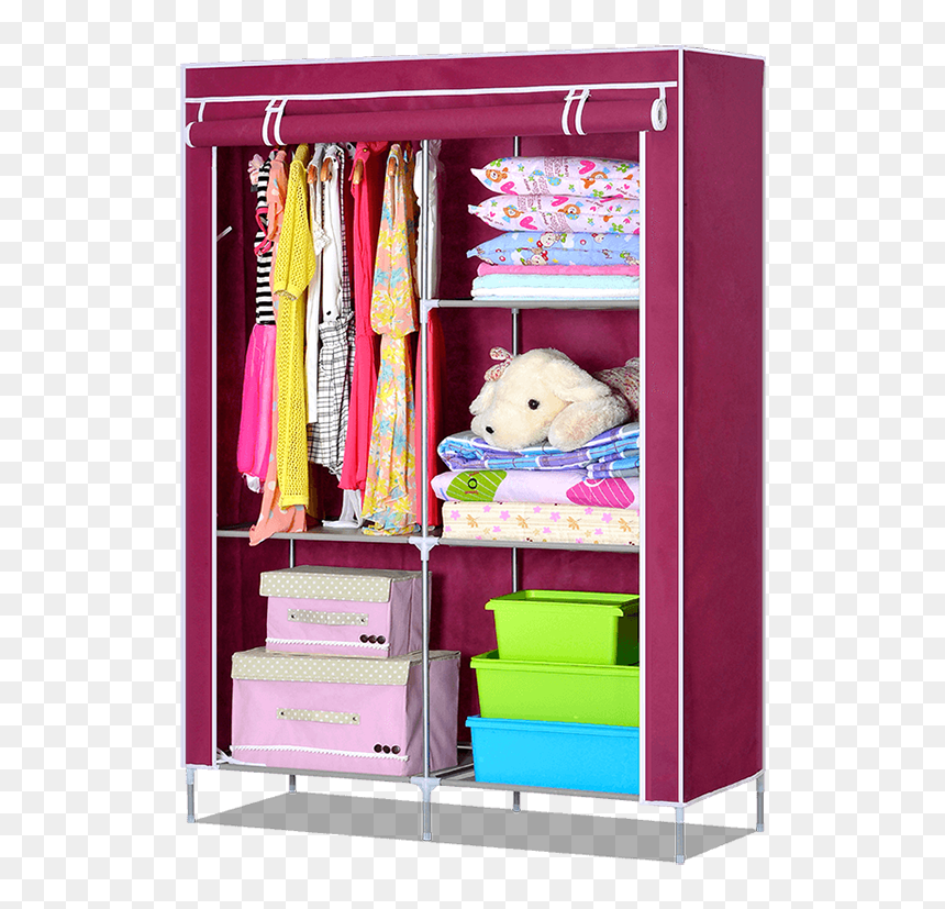 Living Room Folding Modern Design Cloth Wardrobe - Kabati La Nguo La Chuma, HD Png Download - living room png