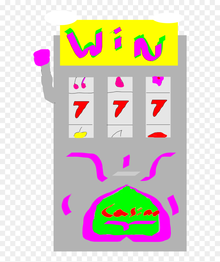 Vector Clip Art - Slot Machine, HD Png Download - slot machine png