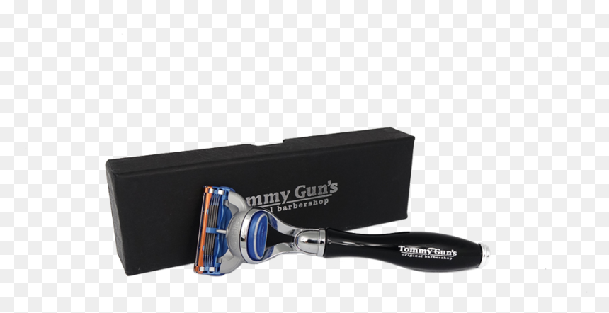 Tommy Gun"s Shave Tommy Guns Fusion Razor Resin Black - Box, HD Png Download - tommy gun png