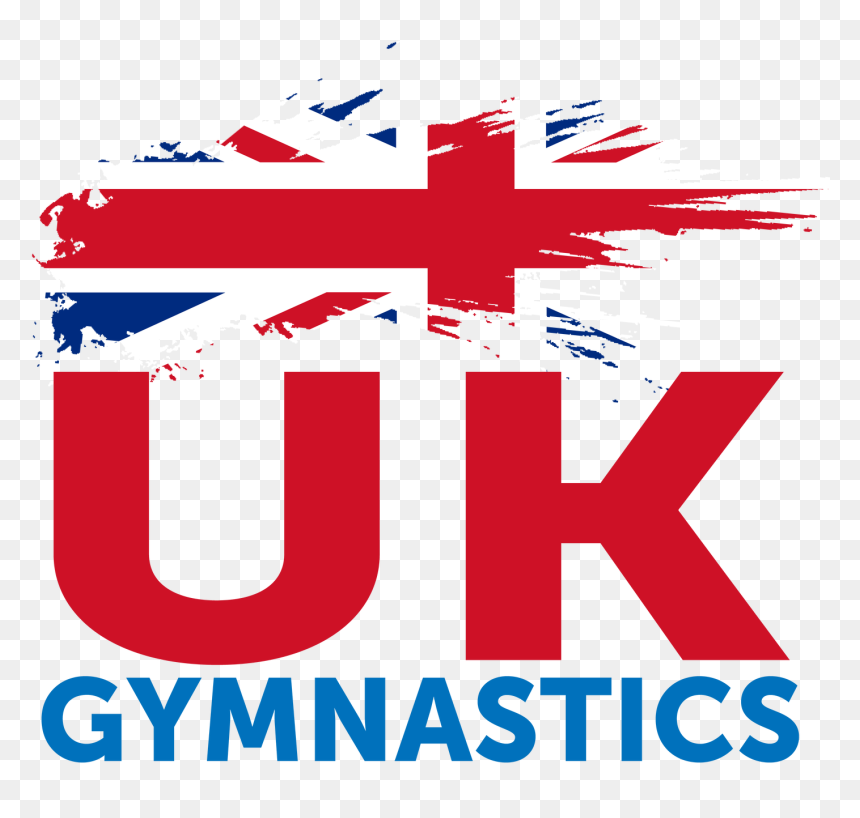 Uk Gymnastics Logo Facebook - Graphic Design, HD Png Download - gymnastics png