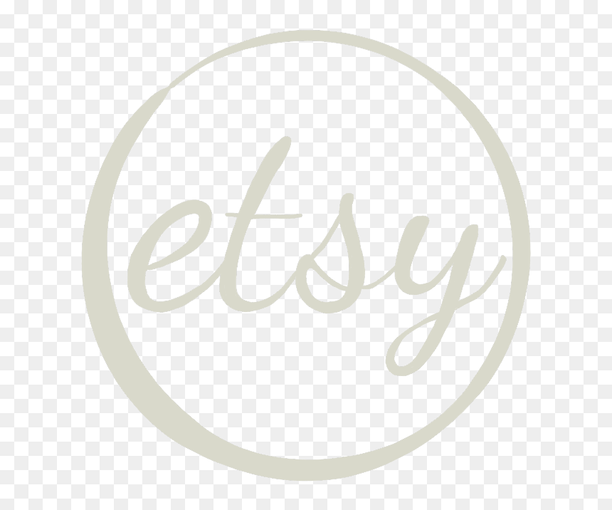 Calligraphy, HD Png Download - etsy icon png