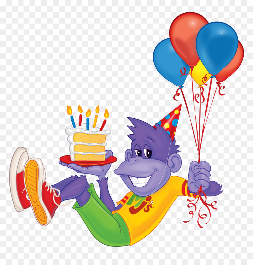 Monkey Joe"s In Charlotte Is Throwing A Birthday Bash - Monkey Joes Birthday Party, HD Png Download - birthday bash png