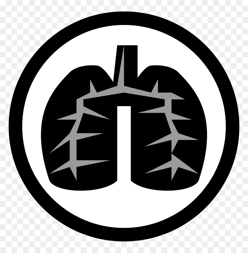 Black Lung Icons - Black Lung Clipart, HD Png Download - lungs png