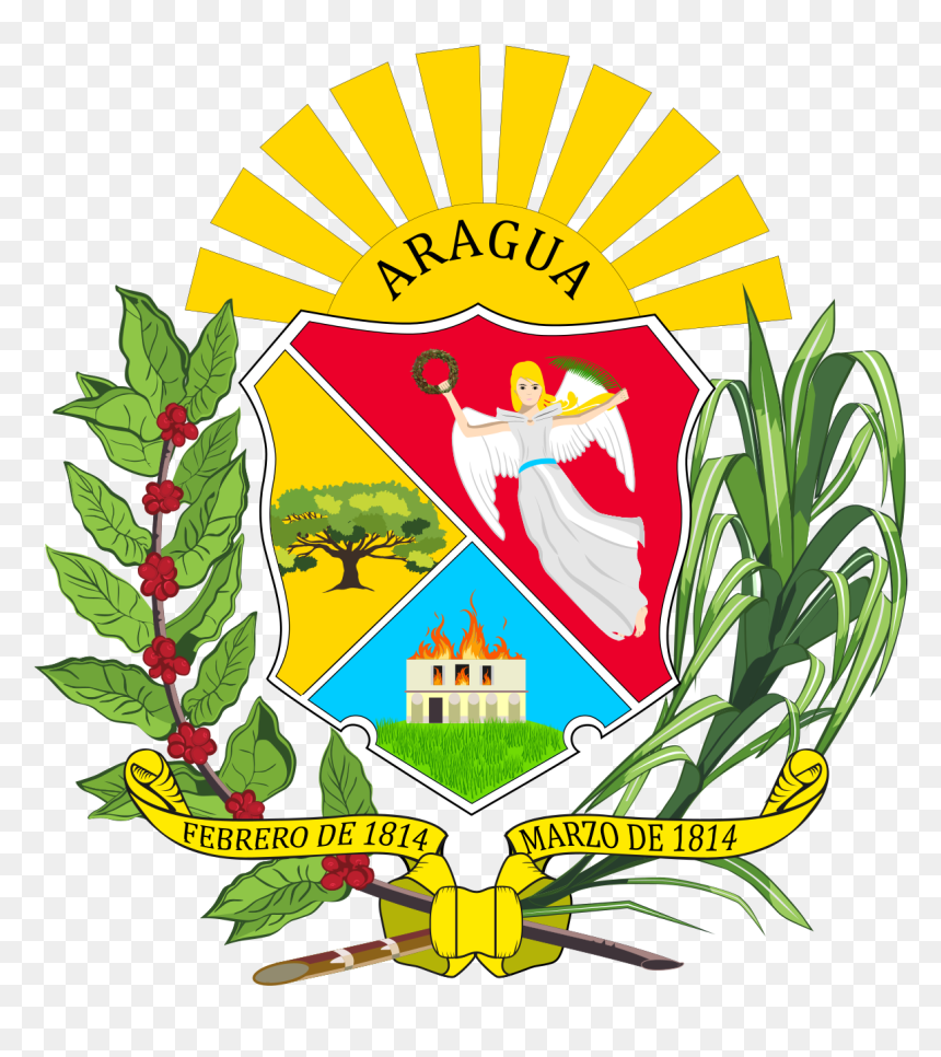 Transparent Bandera Venezuela Png - Estado Aragua, Png Download - bandera venezuela png