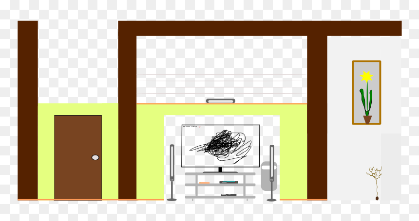 Living Room, HD Png Download - living room png
