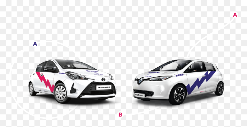 Toyota Avensis, HD Png Download - back of car png