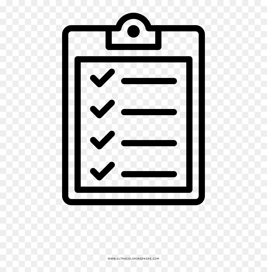 Agenda Coloring Page - Privacy Impact Assessment Icon, HD Png Download - agenda png
