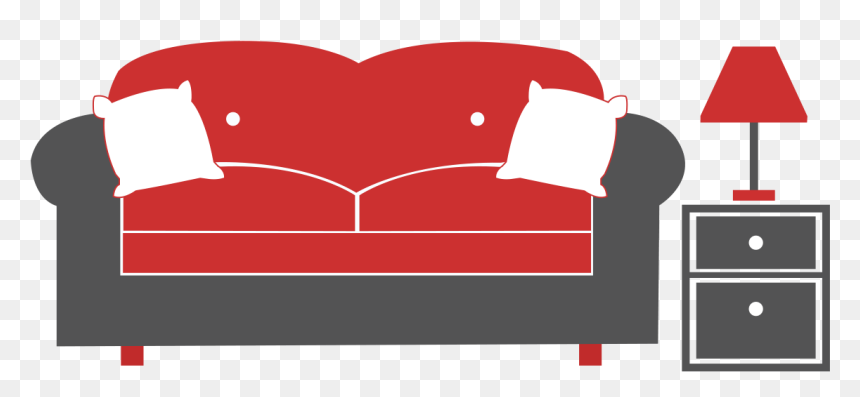 Get A New Luxury Three Seater Sofa In Your Living Room - Studio Couch, HD Png Download - living room png