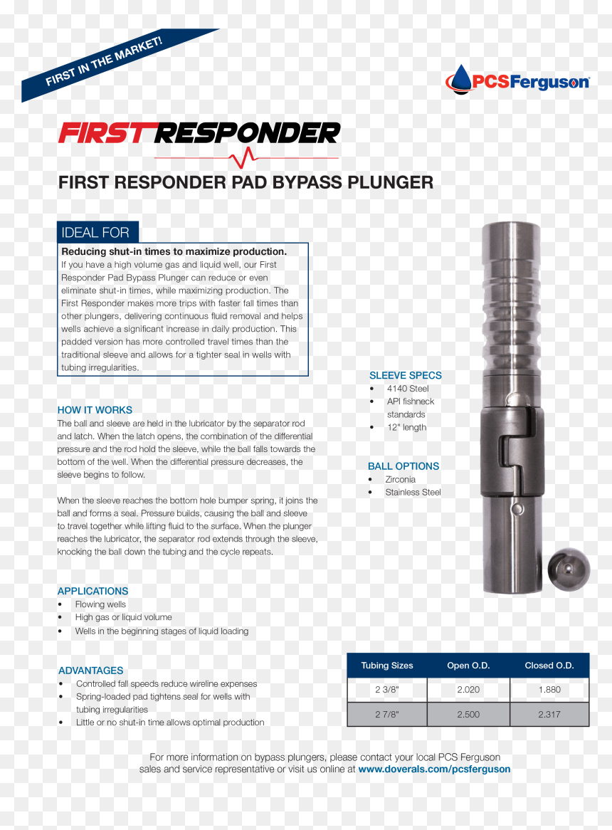 First Responder Pad Plunger Sales Sheet - Canon Ef 75-300mm F/4-5.6 Iii, HD Png Download - plunger png