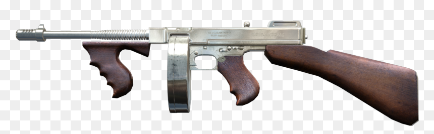 Firearm, HD Png Download - tommy gun png