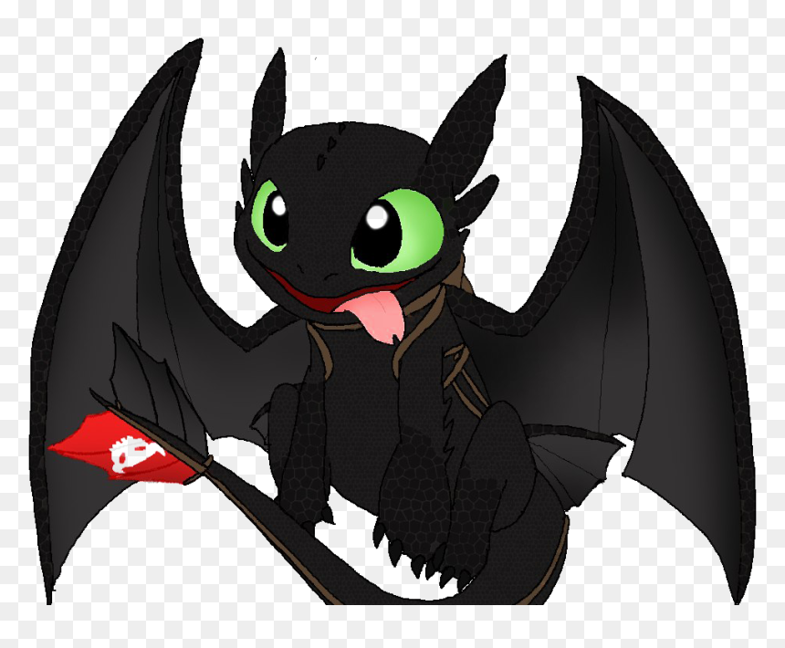 Toothless Png Free Image - Night Fury Cartoon Toothless, Transparent Png - toothless png