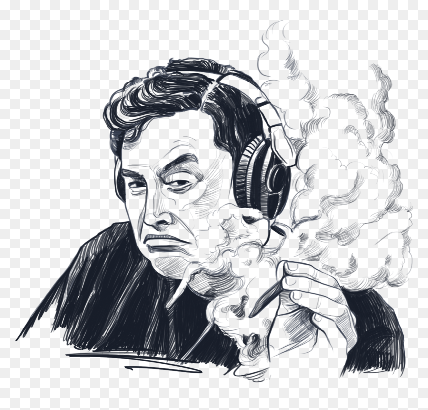 Art Courtesy Of Nima Sotoudeh, HD Png Download - elon musk png