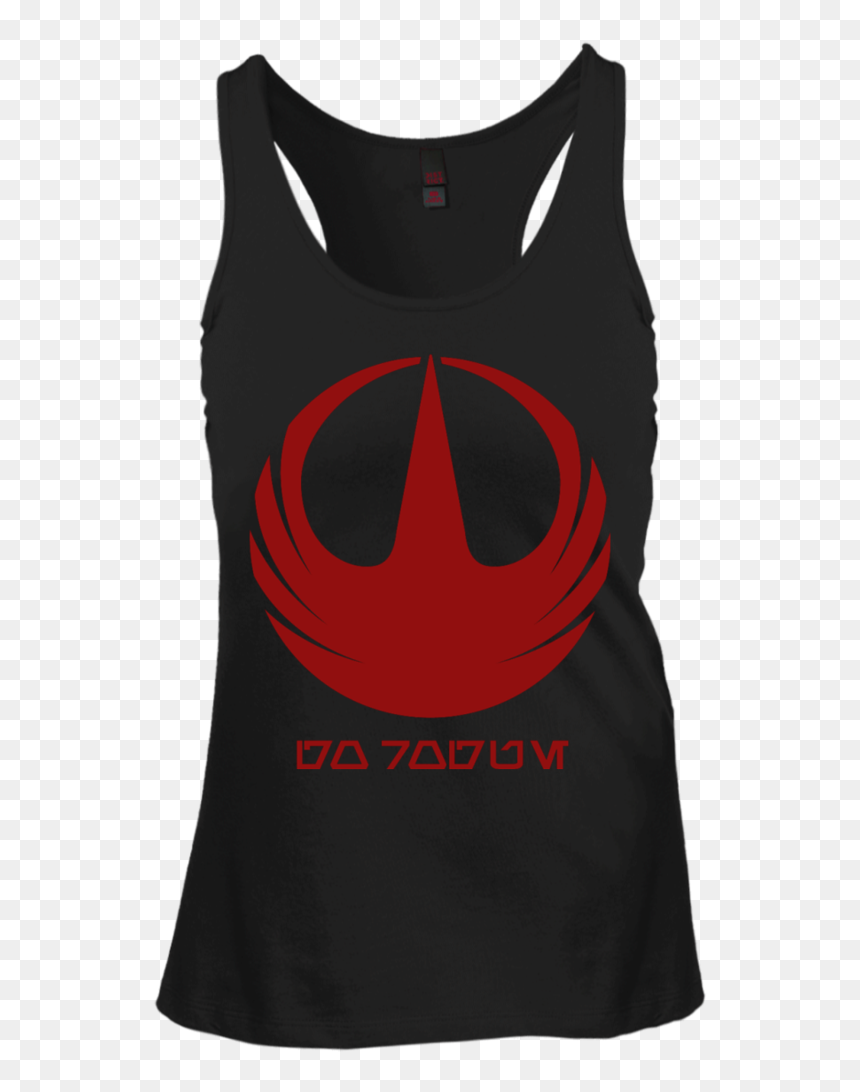 Rogue One Red Logo Juniors Create Your Own Racerback - Sleeveless Shirt, HD Png Download - rogue one logo png