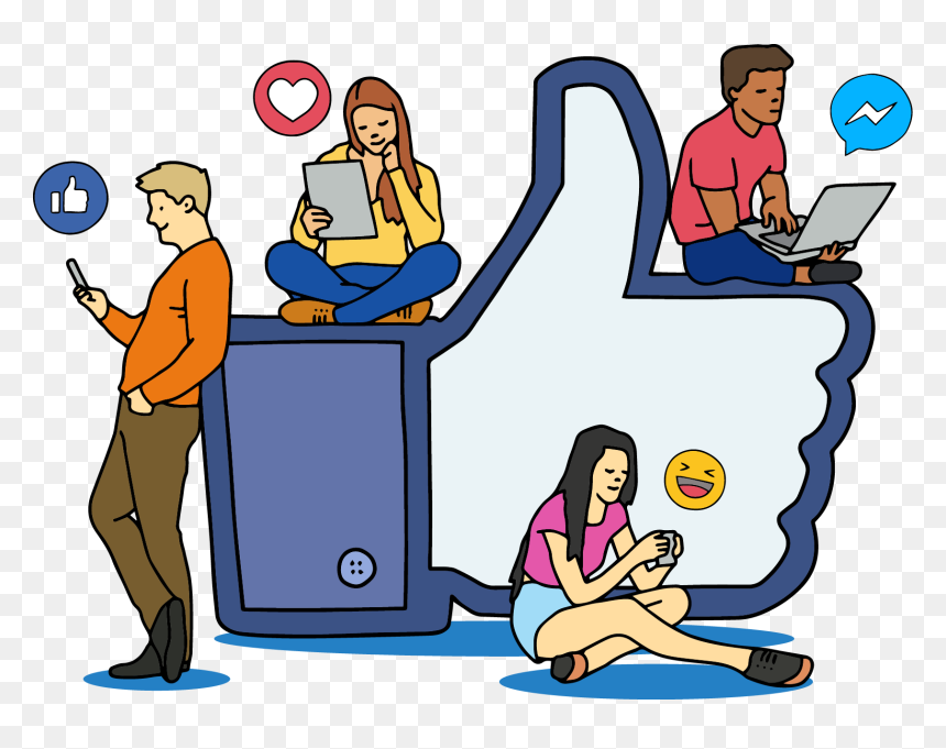 Social Media World Png Image - Sad Reality Of Social Media, Transparent Png - world clipart png
