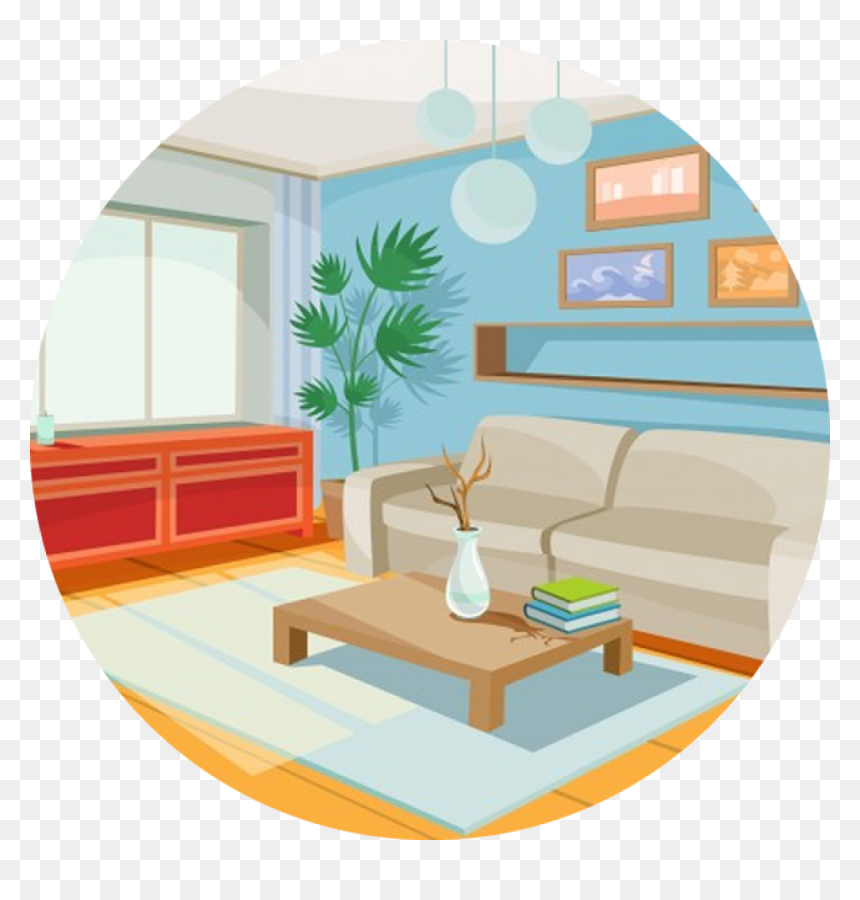 Selfless Love Foundation Browns Harbor Registry Living - Living Room Salon Illustration, HD Png Download - living room png