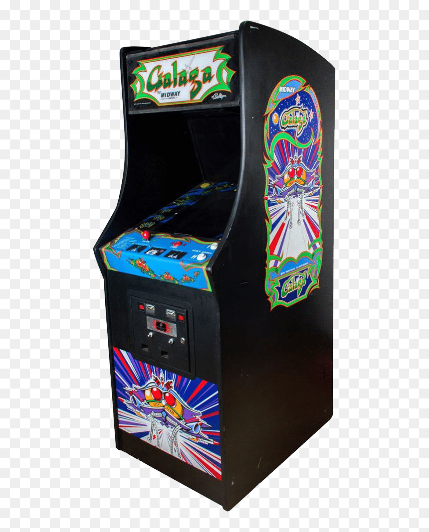 Arcade Games Png - Galaga Arcade Machine, Transparent Png - arcade machine png