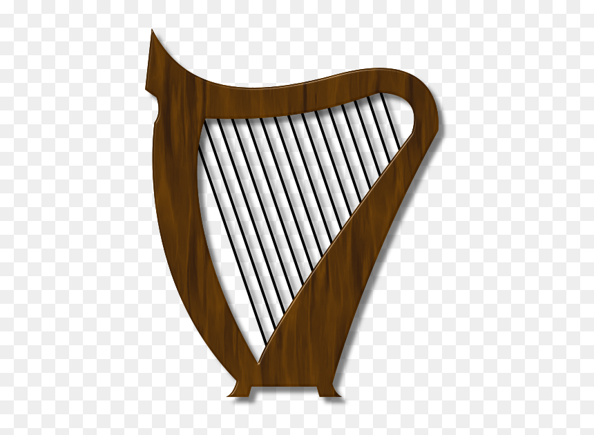 Harp Png - Small Harpa Instrument, Transparent Png - harp png