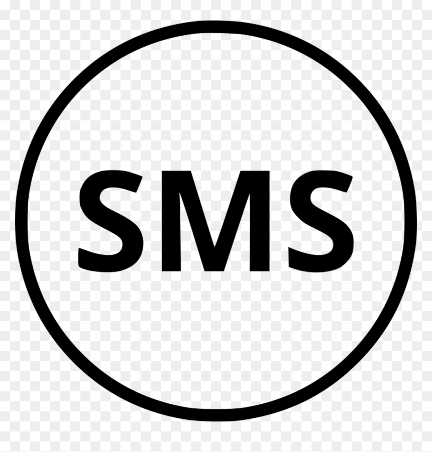 Circle, HD Png Download - text message icon png